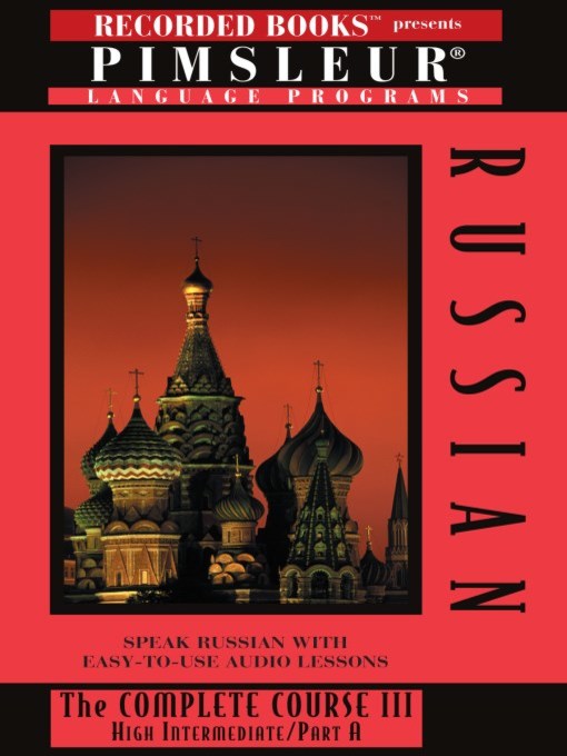 Title details for Russian IIIA by Pimsleur Language Program - Available